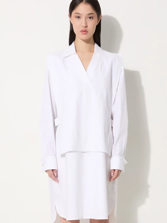 Obrázek produktu Kenzo Bavlněné šaty Kenzo Oxford Knee Shirting Dress
