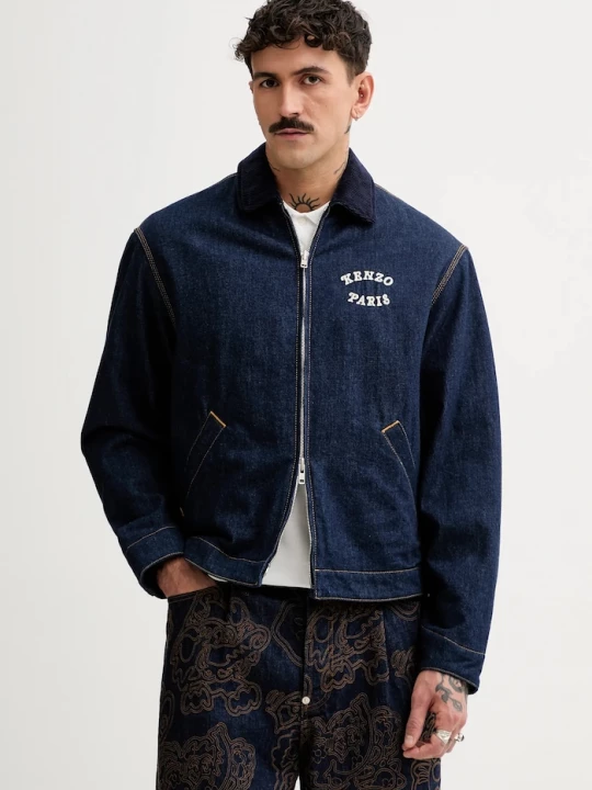 Obrázek produktu Kenzo Džínová bunda Kenzo námořnická modř