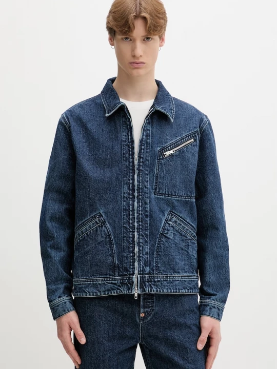 Obrázek produktu Kenzo džínová bunda pánská námořnická modř