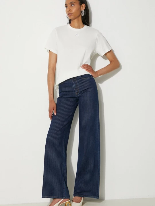 Obrázek produktu Kenzo Džíny Kenzo Ayame Regular Waist Fit Jeans modrá