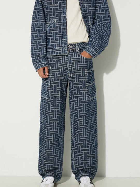 Obrázek produktu Kenzo Džíny Kenzo Cargo Monkey Fit Jeans Weave modrá