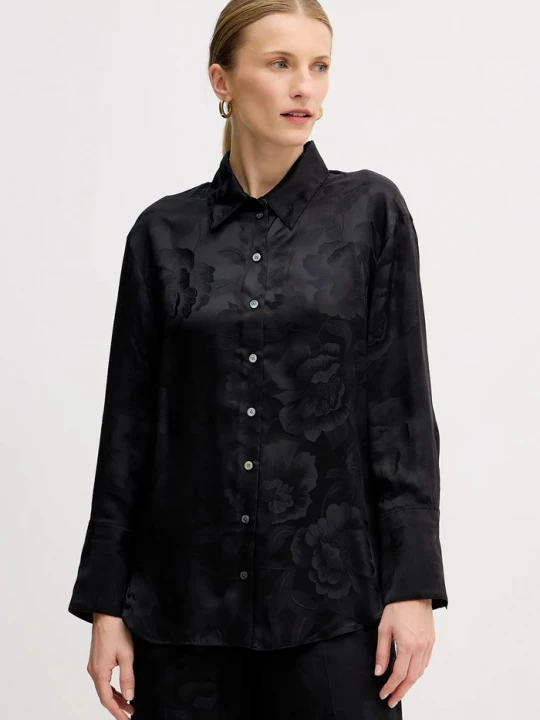 Obrázek produktu Kenzo Hedvábné tričko Kenzo černá