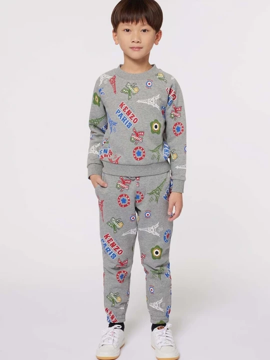 Obrázek produktu Kenzo Kids Dětská bavlněná mikina Kenzo Kids