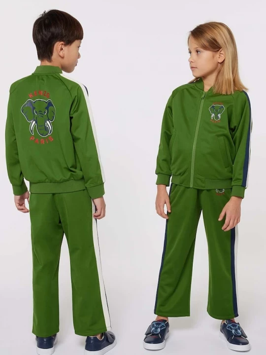Obrázek produktu Kenzo Kids Dětská mikina Kenzo Kids zelená