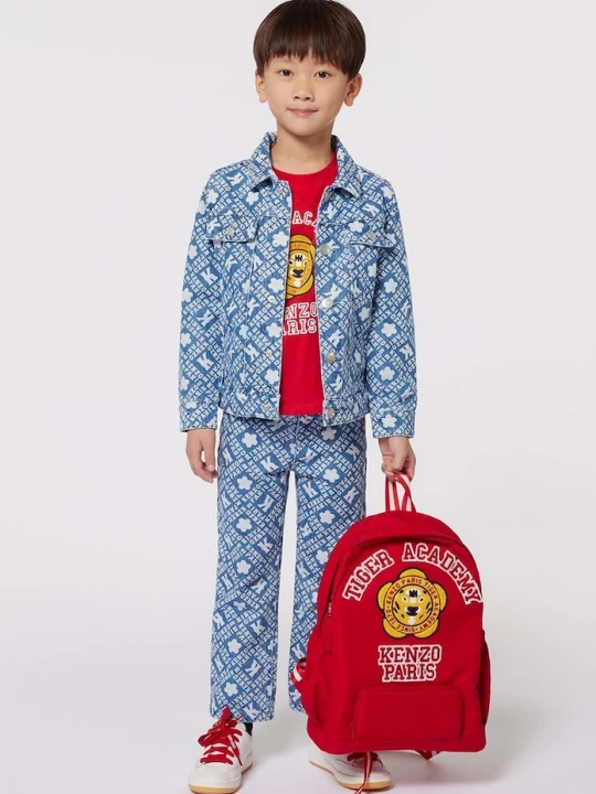 Obrázek produktu Kenzo Kids Dětská riflová bunda Kenzo Kids modrá