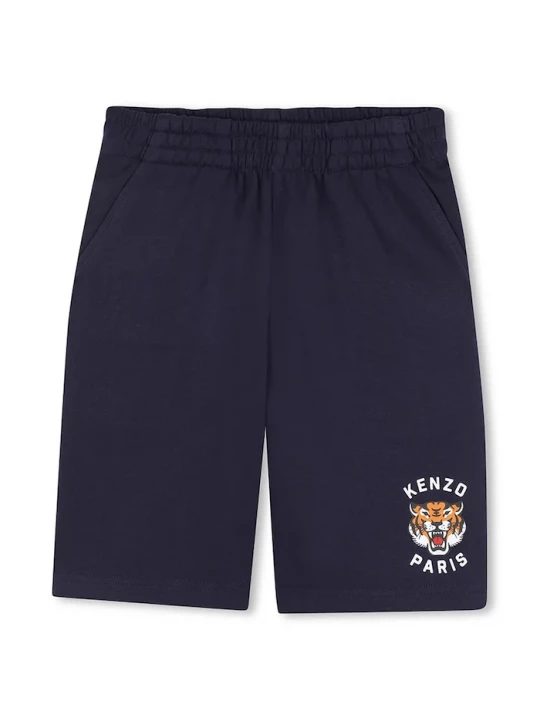 Obrázek produktu Kenzo Kids Dětské bavlněné šortky Kenzo Kids námořnická modř