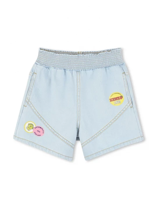 Obrázek produktu Kenzo Kids Dětské riflové kraťasy Kenzo Kids modrá