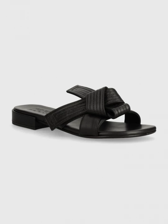 Obrázek produktu Kenzo Kožené pantofle Kenzo Oki Leather Mules černá