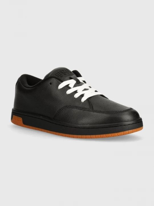Obrázek produktu Kenzo Kožené tenisky Kenzo Dome Low Top Sneakers černá