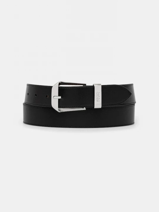 Obrázek produktu Kenzo Kožený pásek Kenzo černá