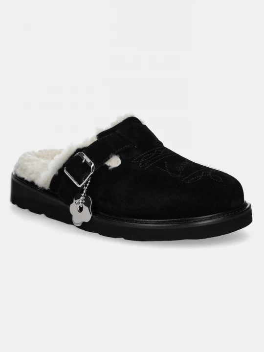 Obrázek produktu Kenzo Semišové pantofle Kenzo Matto Clogs černá