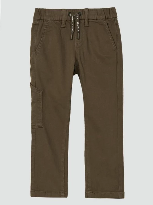 Obrázek produktu Keprové kalhoty Pelle / Regular Fit / Mid Rise / Straight Leg s.Oliver hnědá