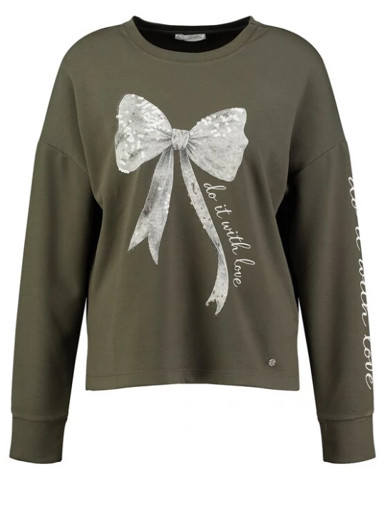 Obrázek produktu Key Largo Mikina ' BOW ' olivová / offwhite