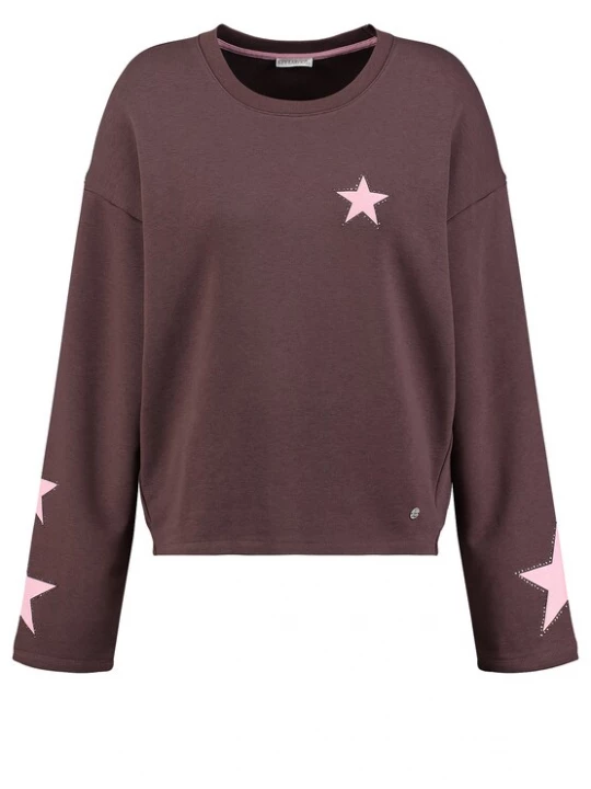 Obrázek produktu Key Largo Mikina ' CELEBRITY ' hnědá / pink