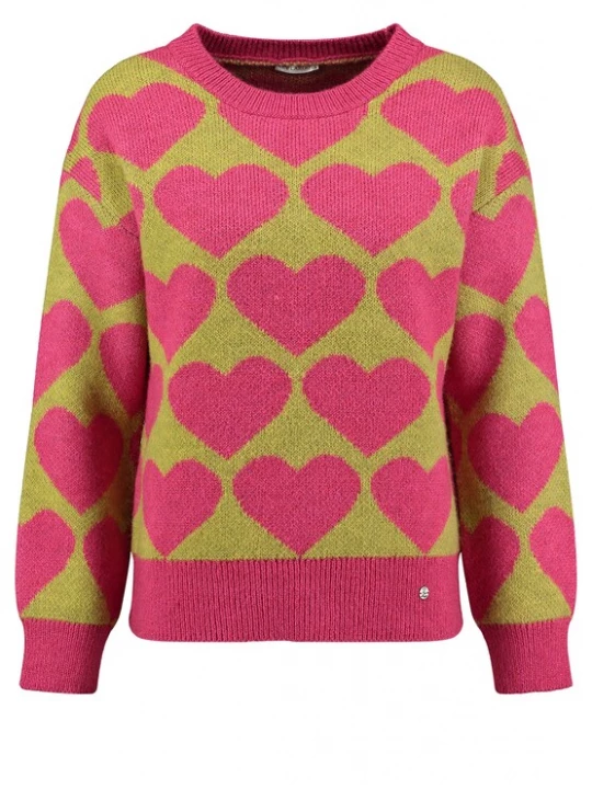 Obrázek produktu Key Largo Svetr 'Beat' kiwi / pink