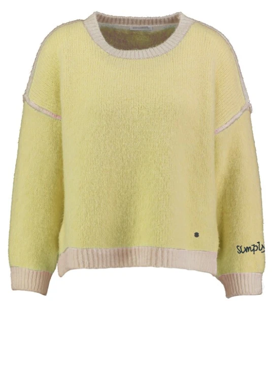Obrázek produktu Key Largo Svetr 'Mina' žlutá / růžová