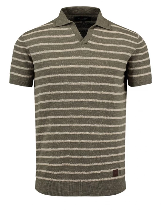 Obrázek produktu Key Largo Tričko 'Ground' khaki / pastelově zelená