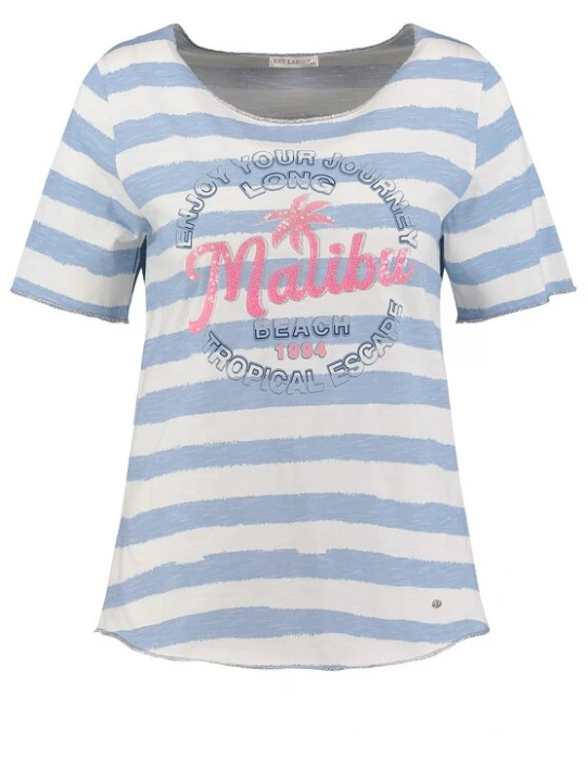 Obrázek produktu Key Largo Tričko 'Malibu' modrá / pink / bílá