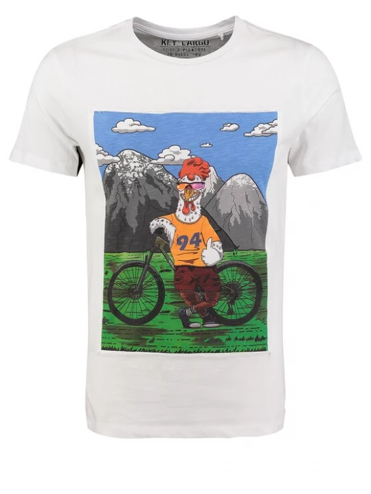 Obrázek produktu Key Largo Tričko modrá / zelená / bílá