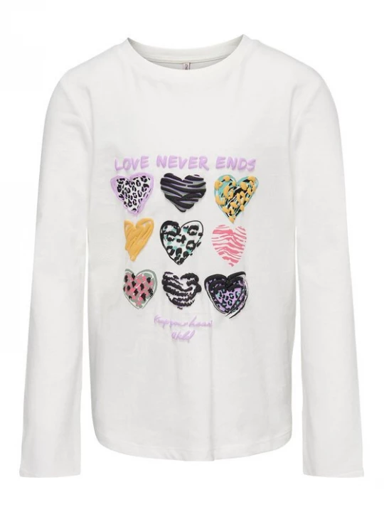 Obrázek produktu Kids ONLY Halenka Hollie 15275495 Bílá Regular Fit