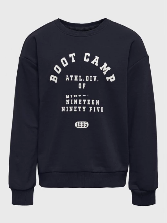 Obrázek produktu Kids ONLY Mikina Ziggy 15271455 Tmavomodrá Regular Fit