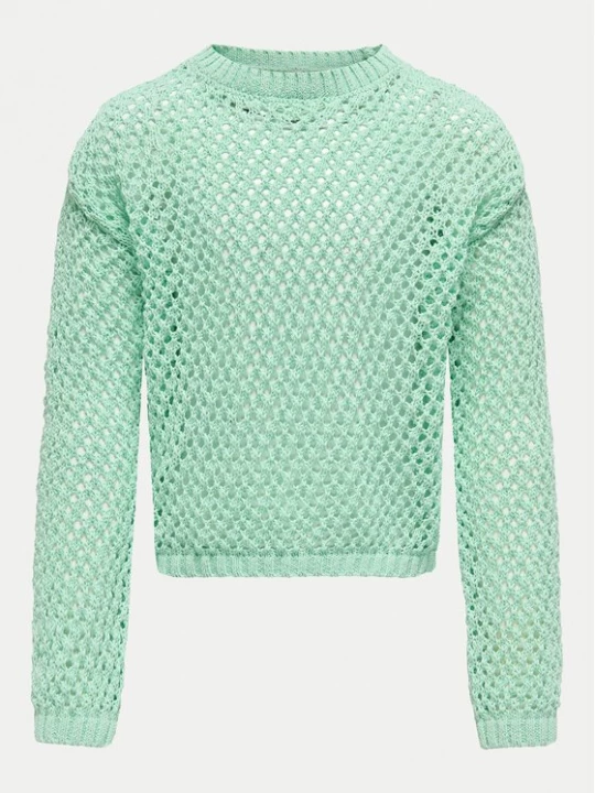 Obrázek produktu Kids ONLY Svetr Donna 15341338 Zelená Loose Fit