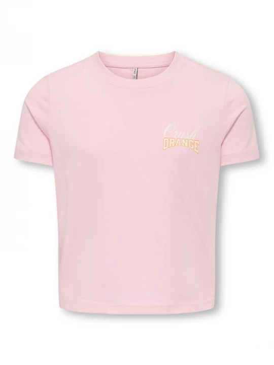 Obrázek produktu Kids ONLY T-Shirt Annbel 15354276 Růžová Cropped Fit