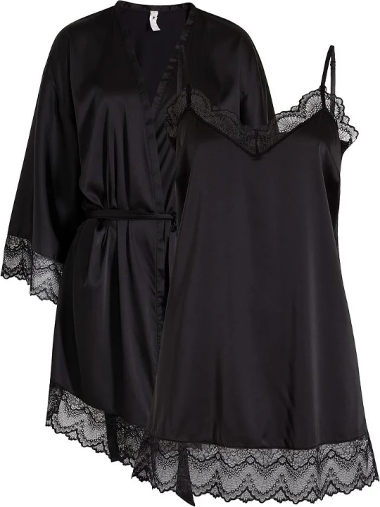 Obrázek produktu Kimono a negližé (2dílná souprava) BonPrix