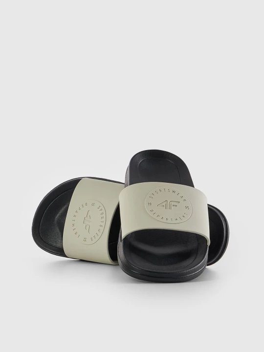 Obrázek produktu Dívčí pantofle - khaki 4F černý
