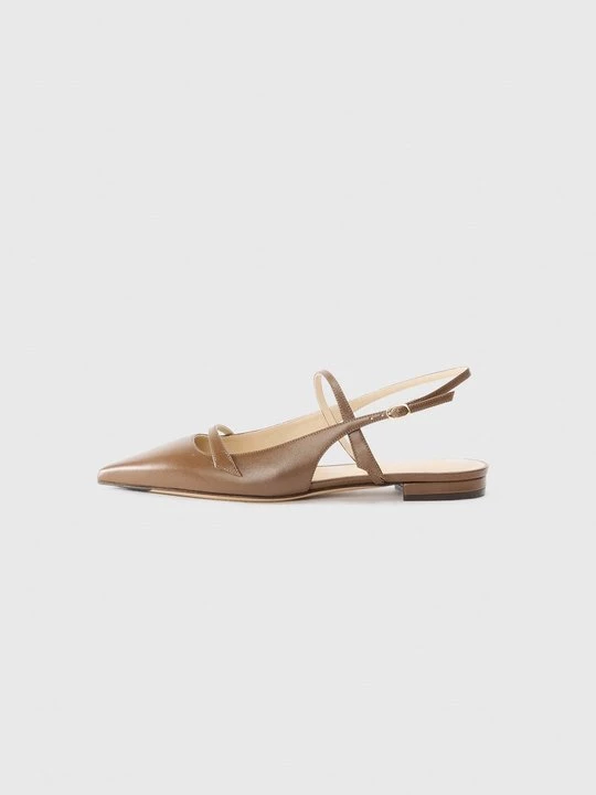 Obrázek produktu Klasické baleríny Alexandre Birman hnědá