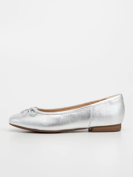 Obrázek produktu Klasické baleríny Clarks stříbrná barva