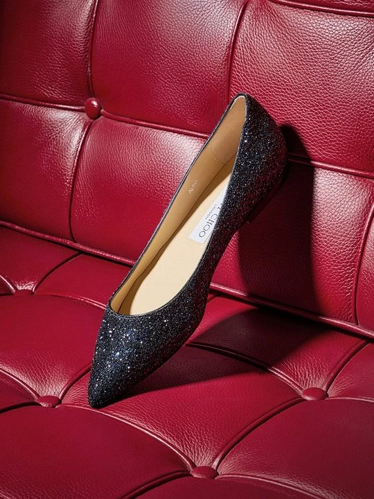 Obrázek produktu Klasické baleríny Jimmy Choo tmavě modrá