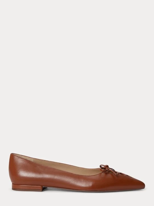Obrázek produktu Klasické baleríny Lauren Ralph Lauren světlehnědá