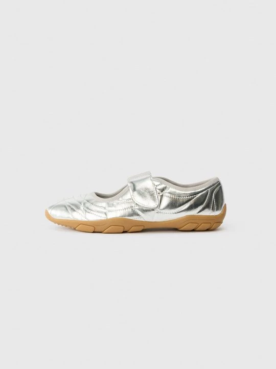 Obrázek produktu Klasické baleríny Steve Madden stříbrná barva