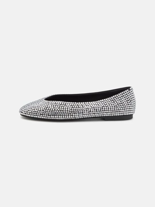 Obrázek produktu Klasické baleríny Steve Madden stříbrná barva
