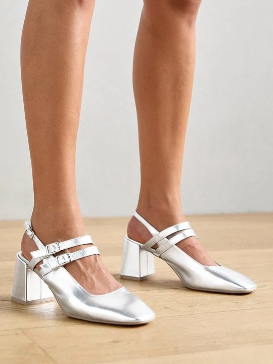 Obrázek produktu Klasické lodičky Anna Field Wide Fit By Zalando stříbrná barva