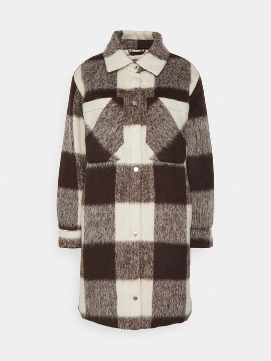 Obrázek produktu Klasický kabát Abercrombie & Fitch hnědá
