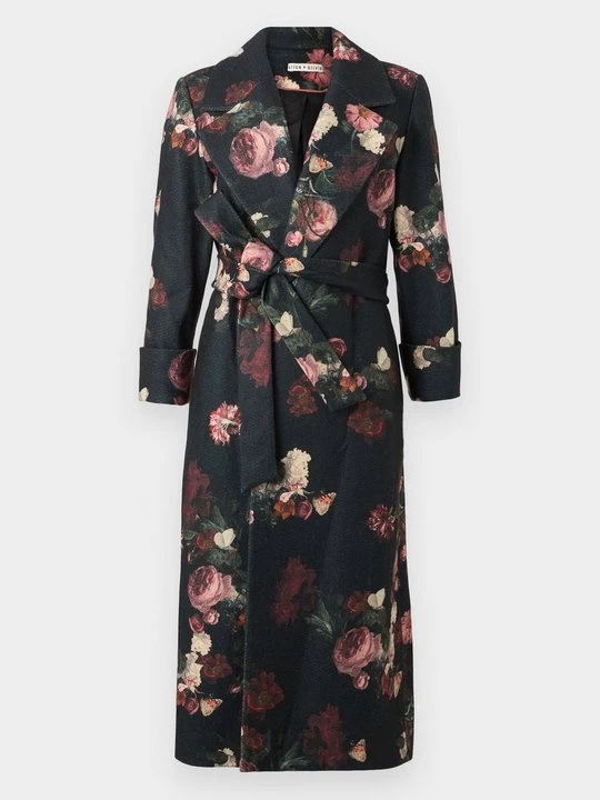 Obrázek produktu Klasický kabát Alice + Olivia černá