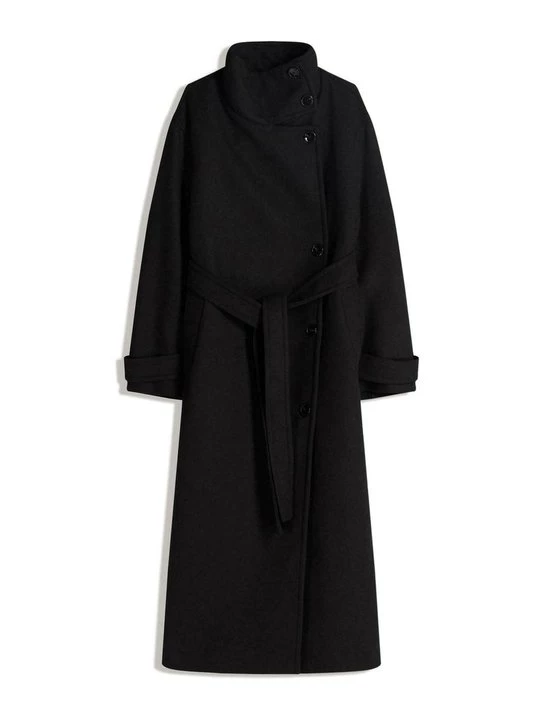 Obrázek produktu Klasický kabát Bershka černá