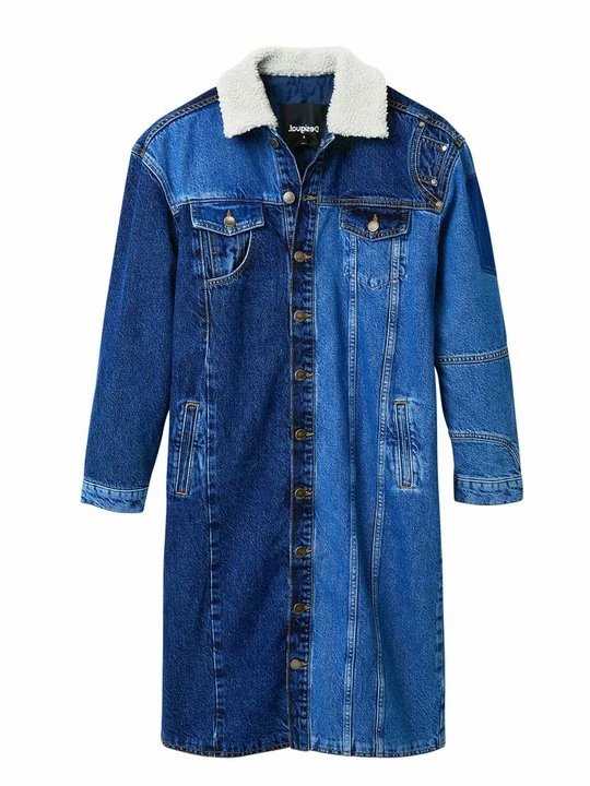 Obrázek produktu Klasický kabát Desigual modrá