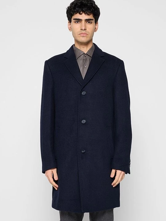 Obrázek produktu Klasický kabát KARL LAGERFELD tmavě modrá
