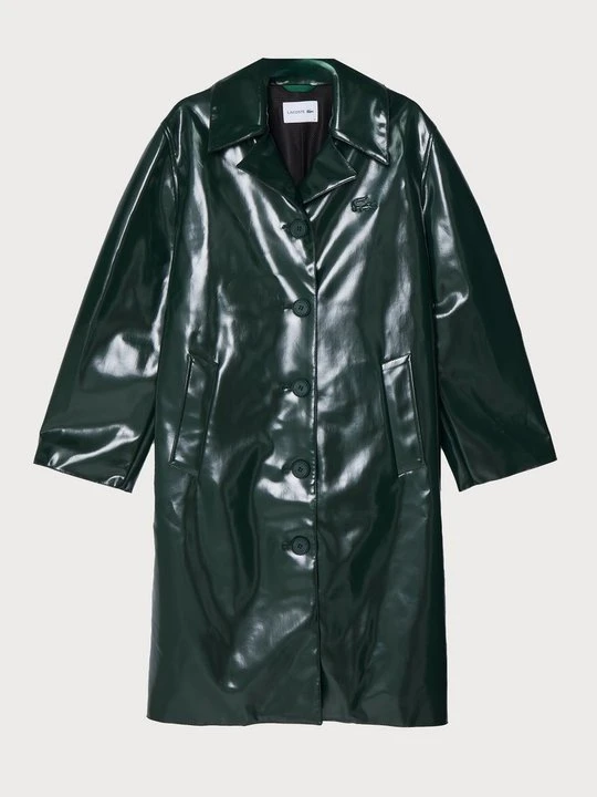 Obrázek produktu Klasický kabát Lacoste tmavě zelená