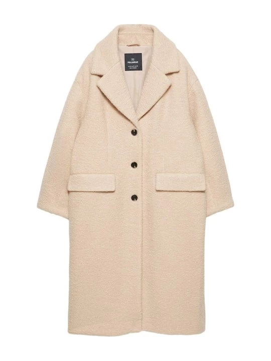 Obrázek produktu Klasický kabát PULL&BEAR béžová
