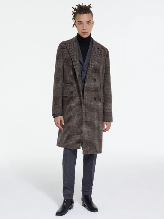 Obrázek produktu Klasický kabát The Kooples hnědá