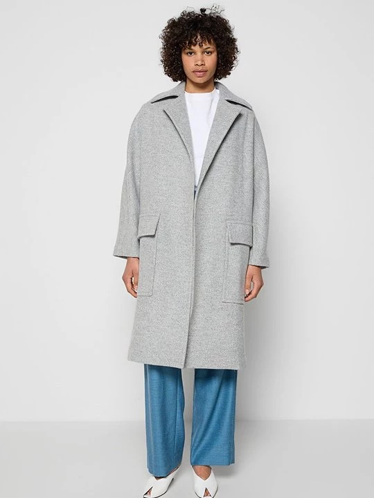 Obrázek produktu Klasický kabát Victoria Beckham modrošedá