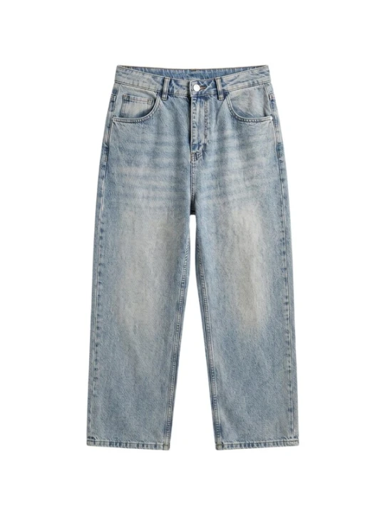 Obrázek produktu Kleidermafia Džíny 'Relax Baggy Washed Jeans - Dark Blue' tmavě modrá