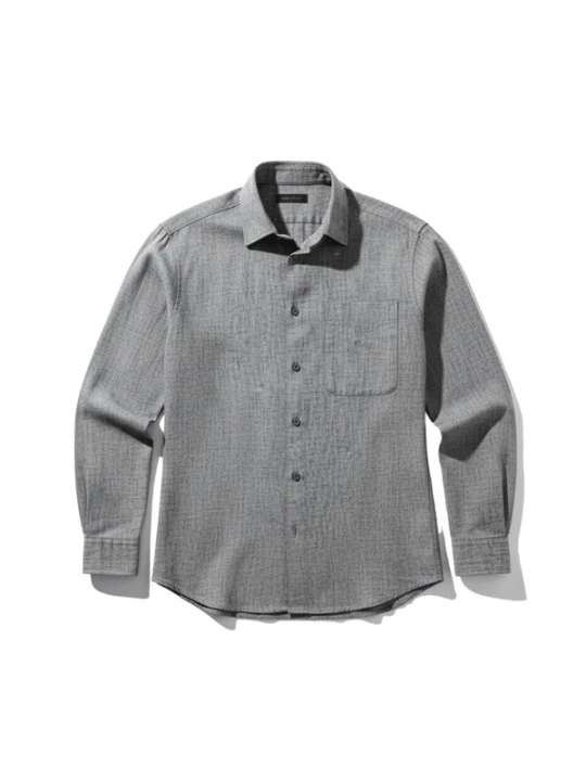 Obrázek produktu Kleidermafia Košile 'Regular Fit Cotton Pocket Shirt - Anthracite' antracitová