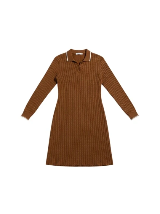 Obrázek produktu Kleidermafia Úpletové šaty velbloudí