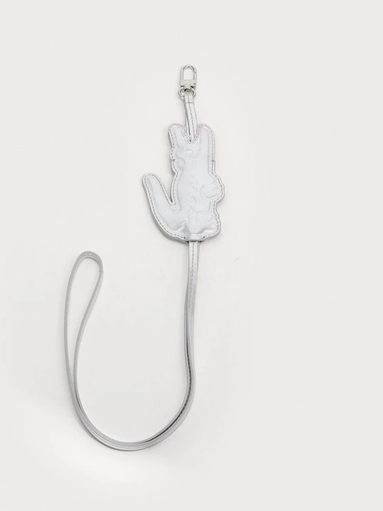 Obrázek produktu Klíčenka Lacoste stříbrná barva