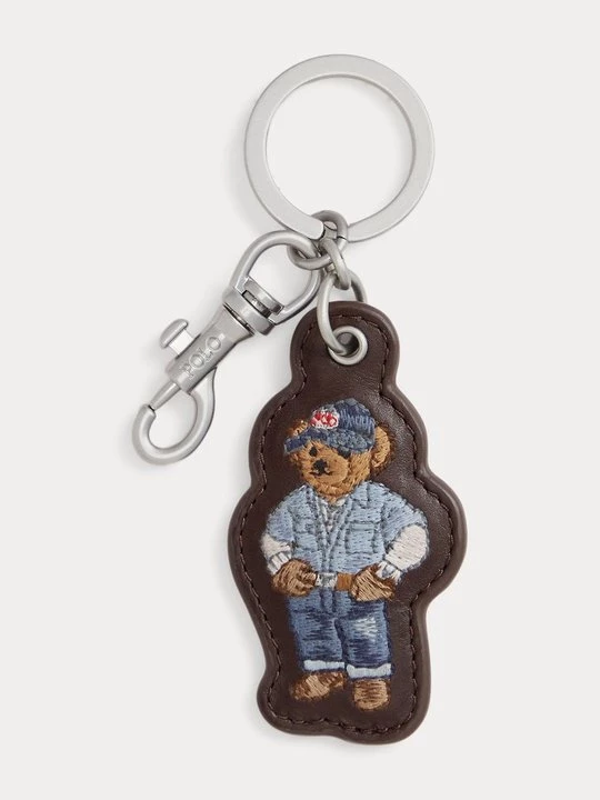 Obrázek produktu Klíčenka Polo Ralph Lauren tmavě hnědá